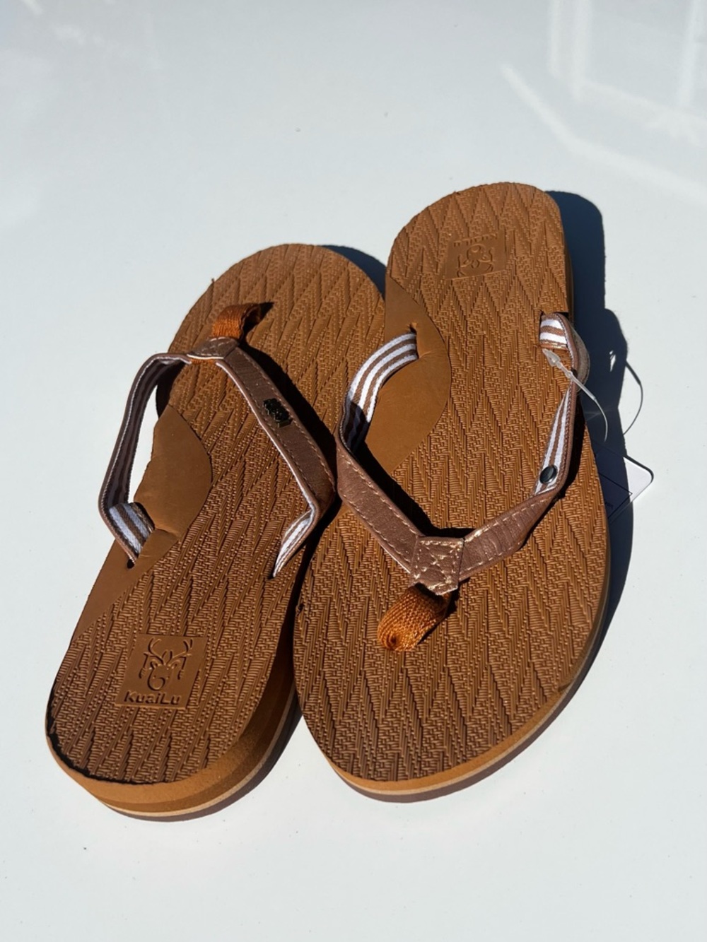 Kauai Brown Women's Casual Flip Flop Sandals